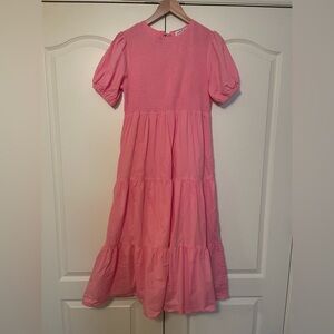 Petal and Pup Pink maxi dress